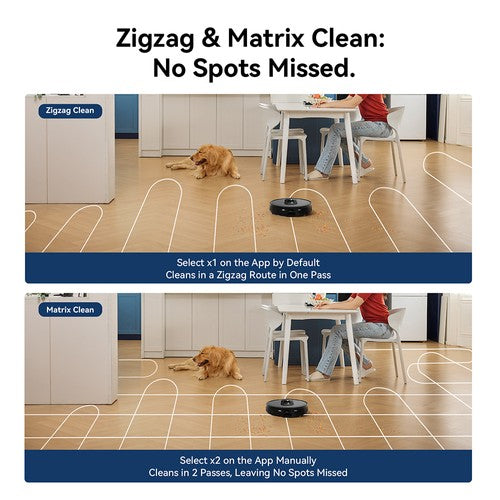 Proscenic Q8 Robot Vacuum and Mop Combo, 4200Pa Suction, LiDAR Nav Proscenic Q8 Robot Vacuum and Mop Combo, 4200Pa Suction, LiDAR Nav
